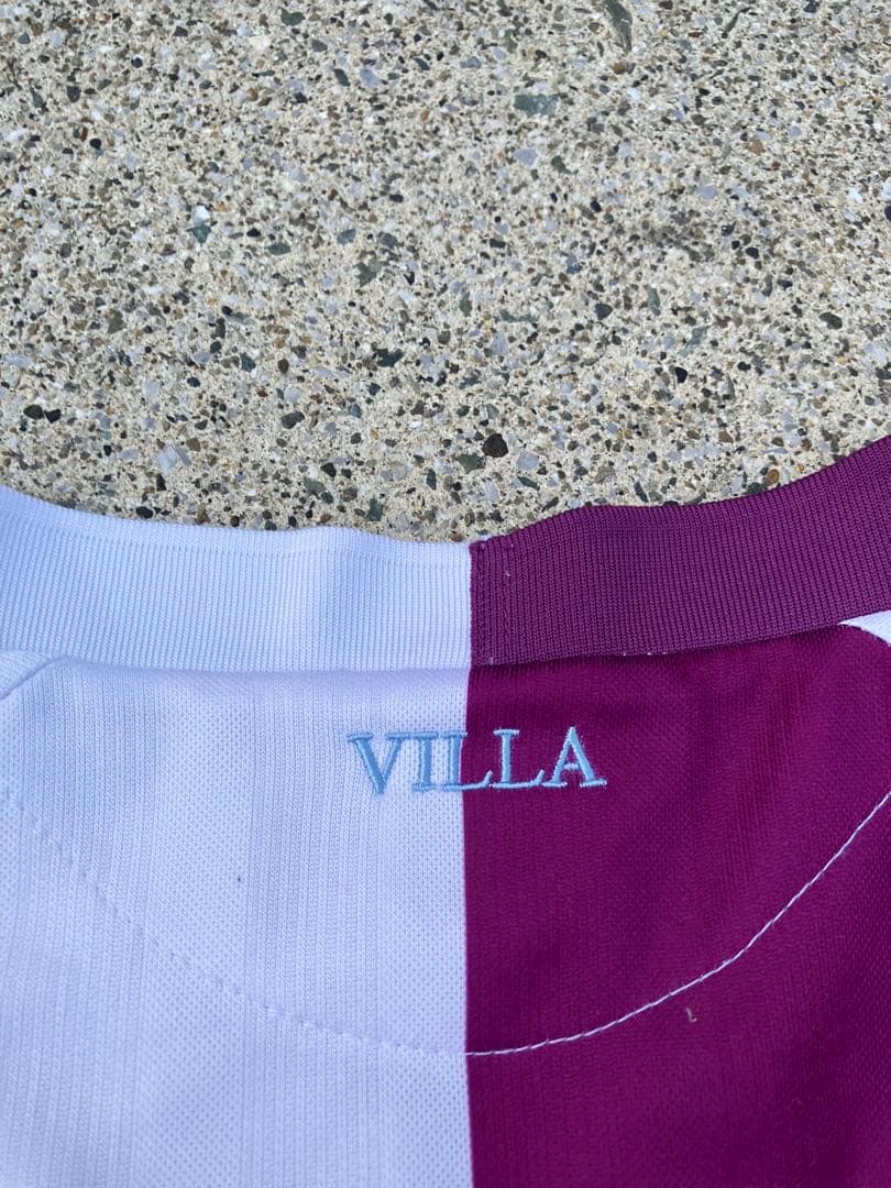 【超希少 美品】macron xアストンヴィラ アウェイユニフォーム XL