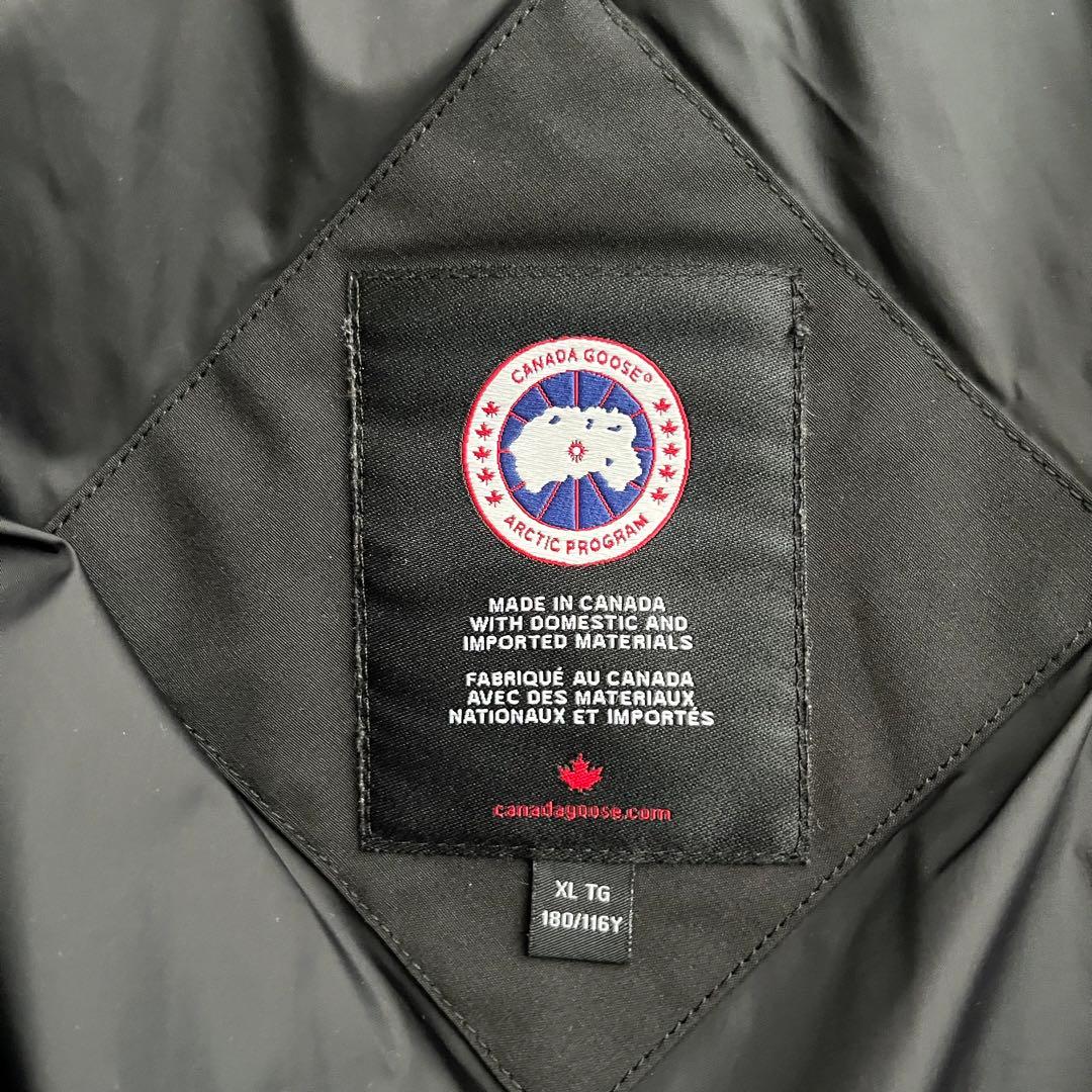 【極美品✨希少XL!!】カナダグース エモリー　ダウン　コート　ジャケット　黒
