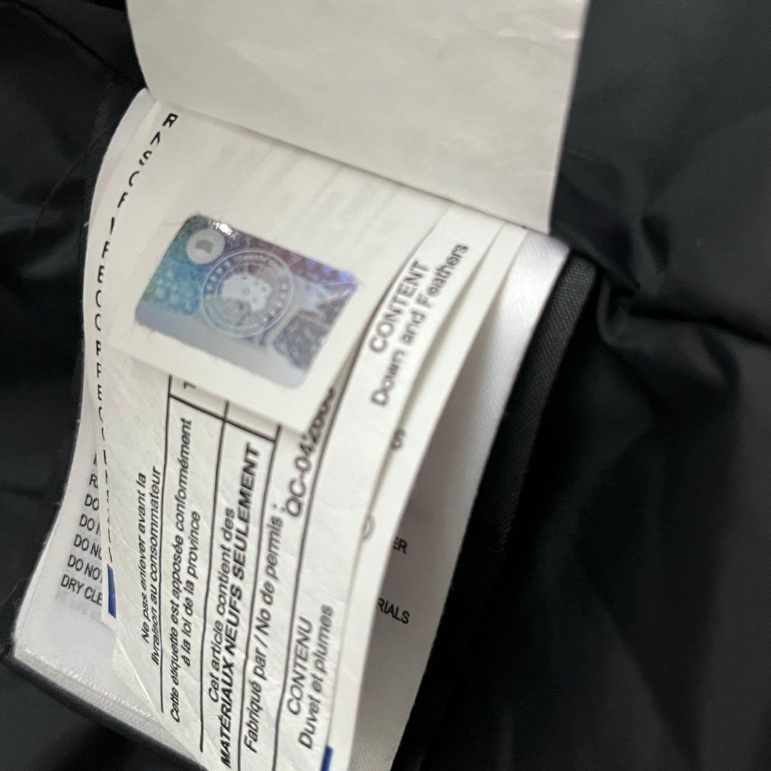 【極美品✨希少XL!!】カナダグース エモリー　ダウン　コート　ジャケット　黒