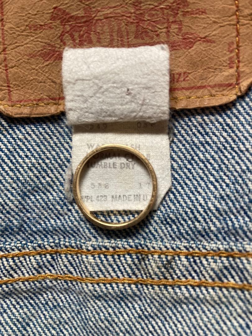 k*k様 70sボタン裏52 Levi's 70505 デニムジャケット USA