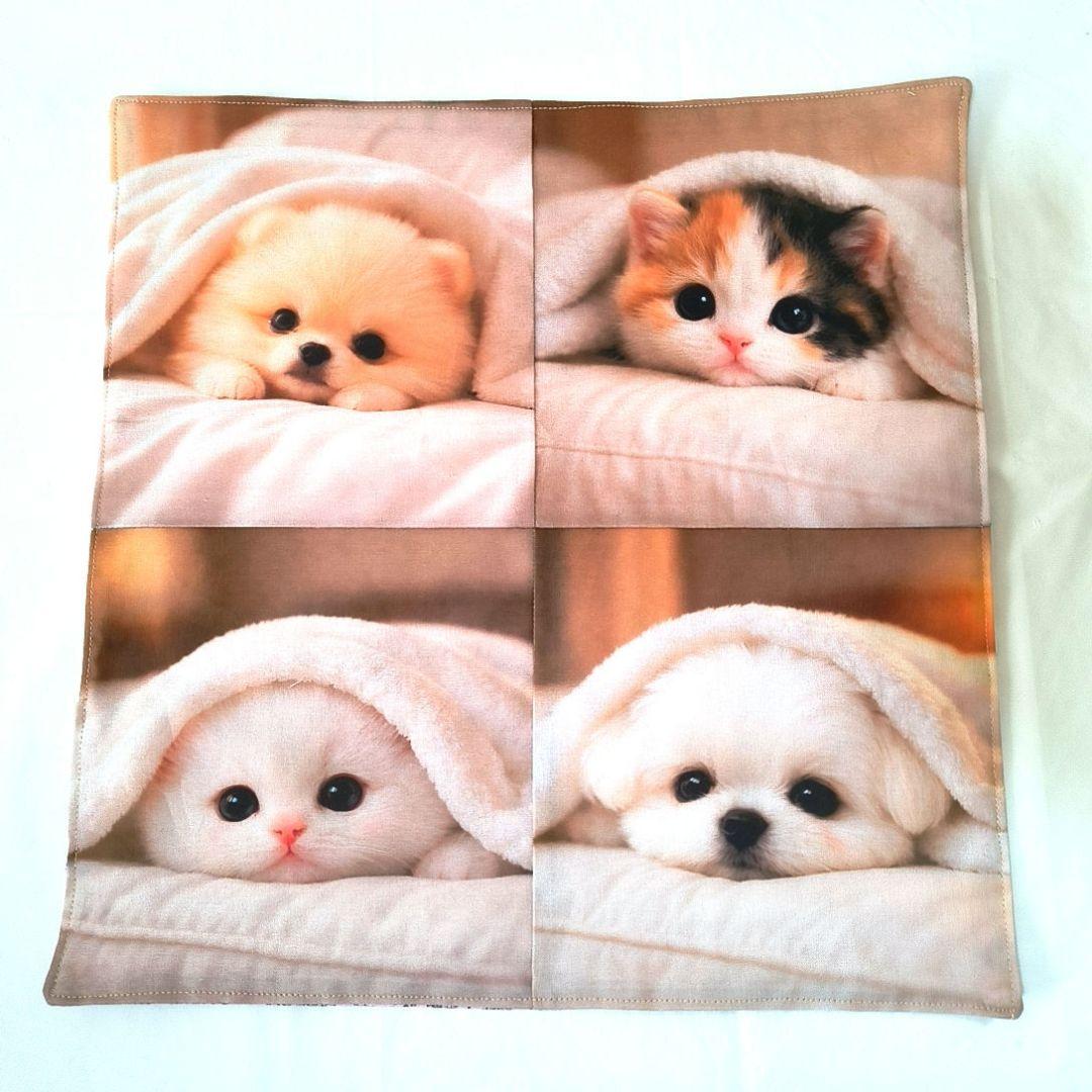 Yourelia様】ハンドメイドオーダー☆犬☆ガーゼハンカチ 9点 - メルカリ