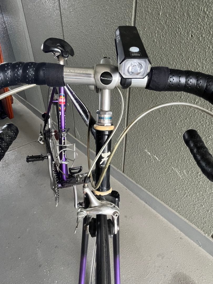 パナソニック クロモリ ロードバイク Crazy Boy SX order - メルカリ