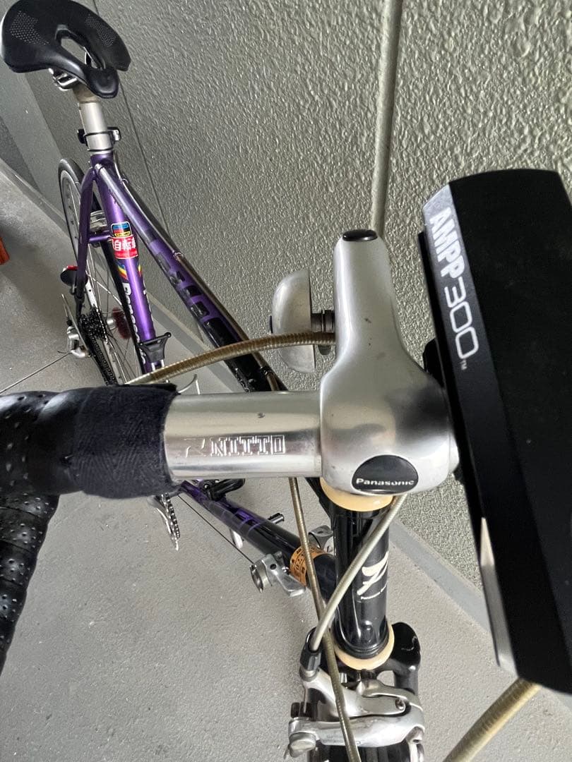 パナソニック クロモリ ロードバイク Crazy Boy SX order - メルカリ