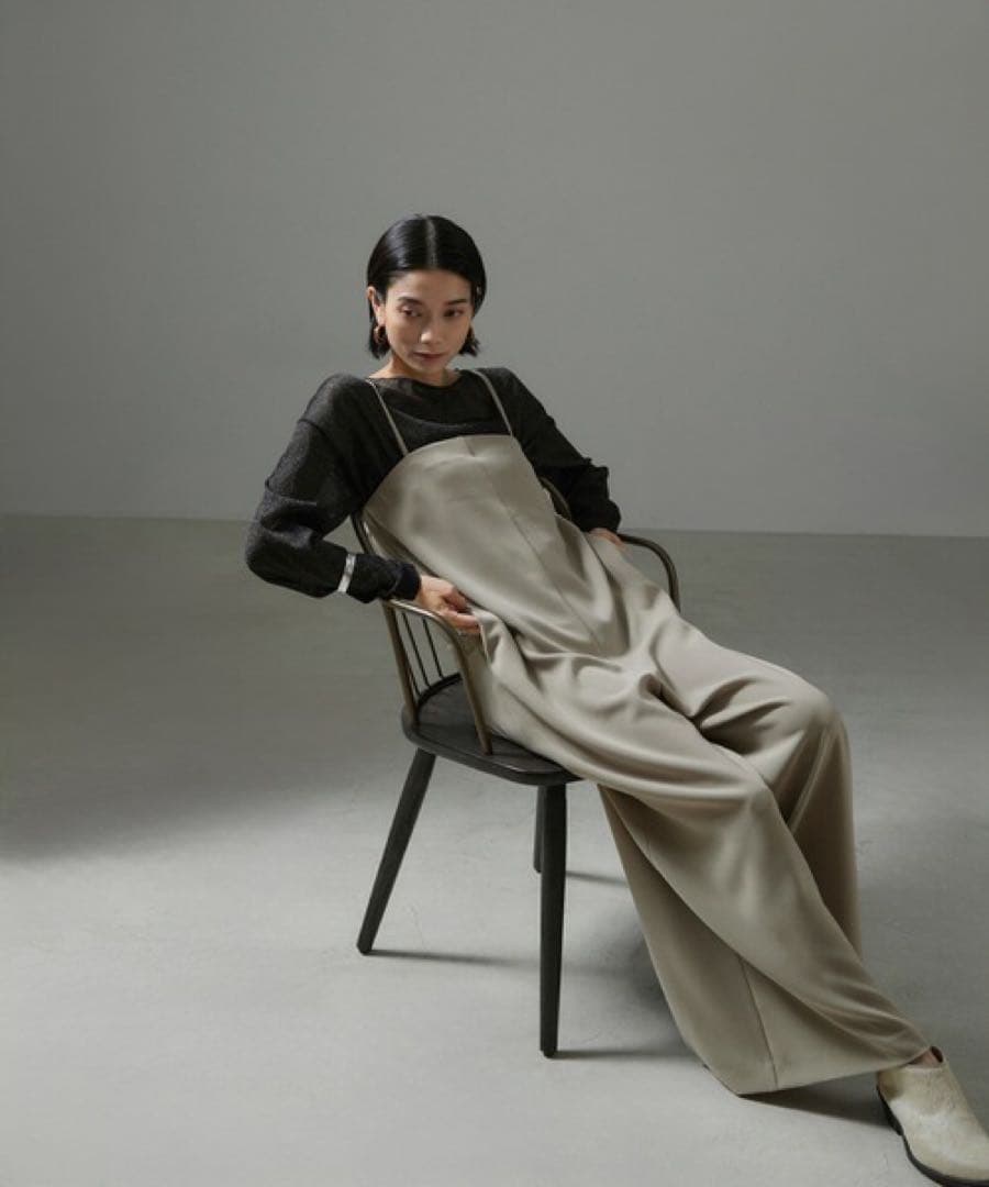 すが SALON adam et rope' ベアトップオールインワン