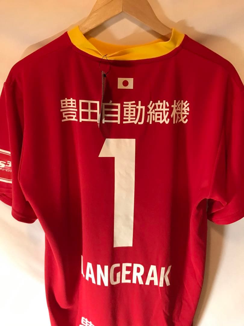 新品正規品MIZUNO 名古屋グランパス「1」ランゲラック 半袖 Mユニフォーム