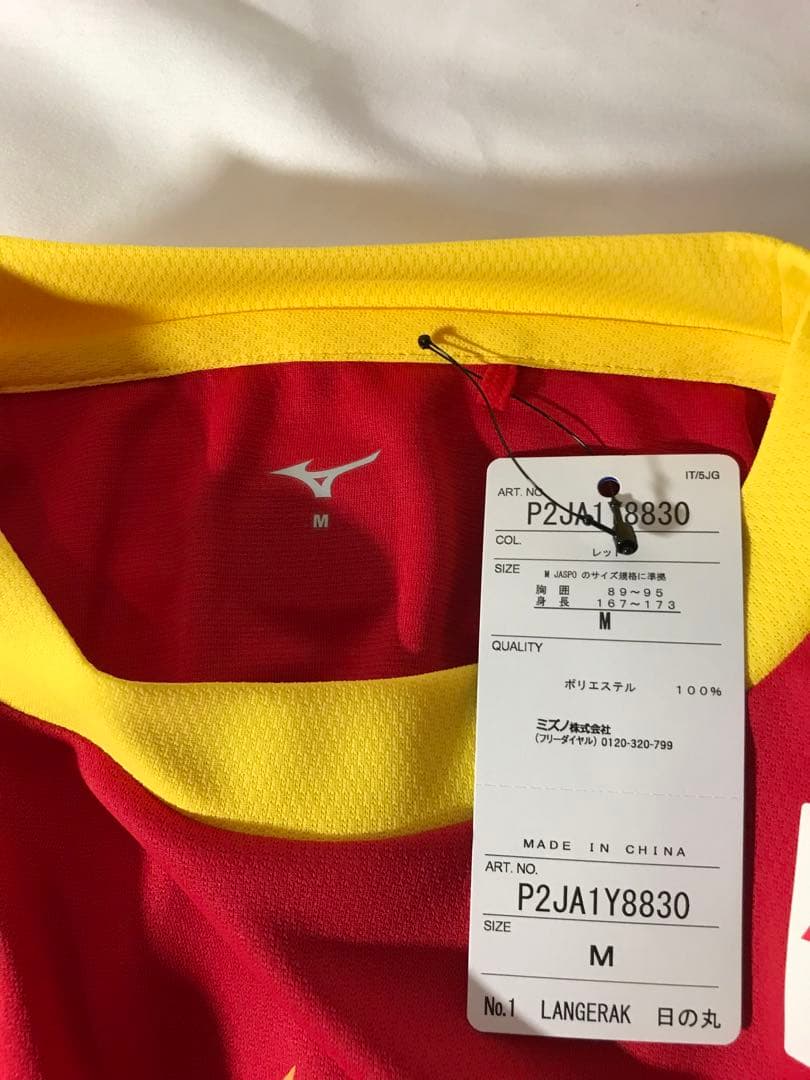 新品正規品MIZUNO 名古屋グランパス「1」ランゲラック 半袖 Mユニフォーム