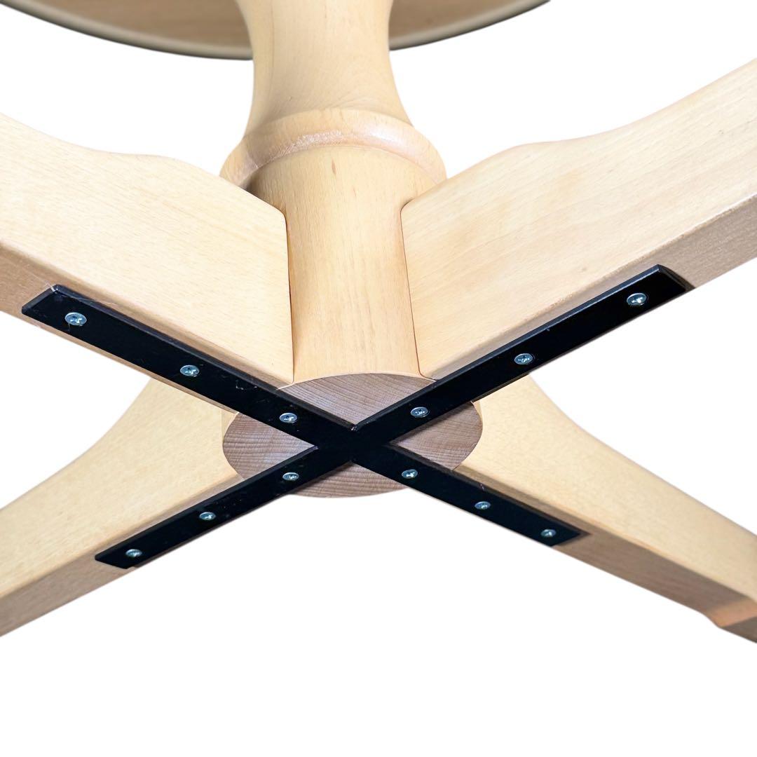 HR818 秋田木工 ダイニングテーブル T-5651 丸型テーブル