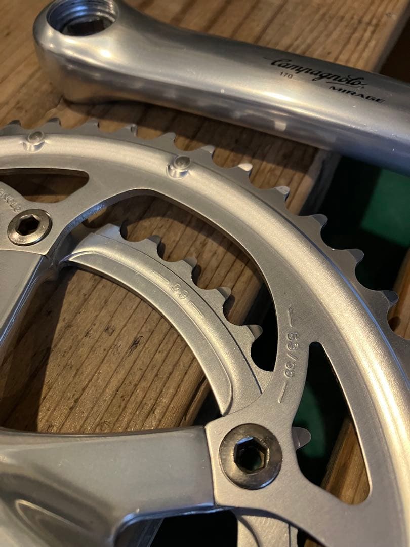 CAMPAGNOLO MIRAGE 170mm 53-39T クランクセット