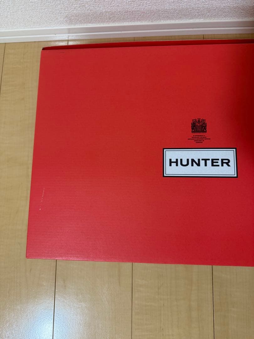 HUNTER ブラック 長靴 25cm UK6 新品・未使用