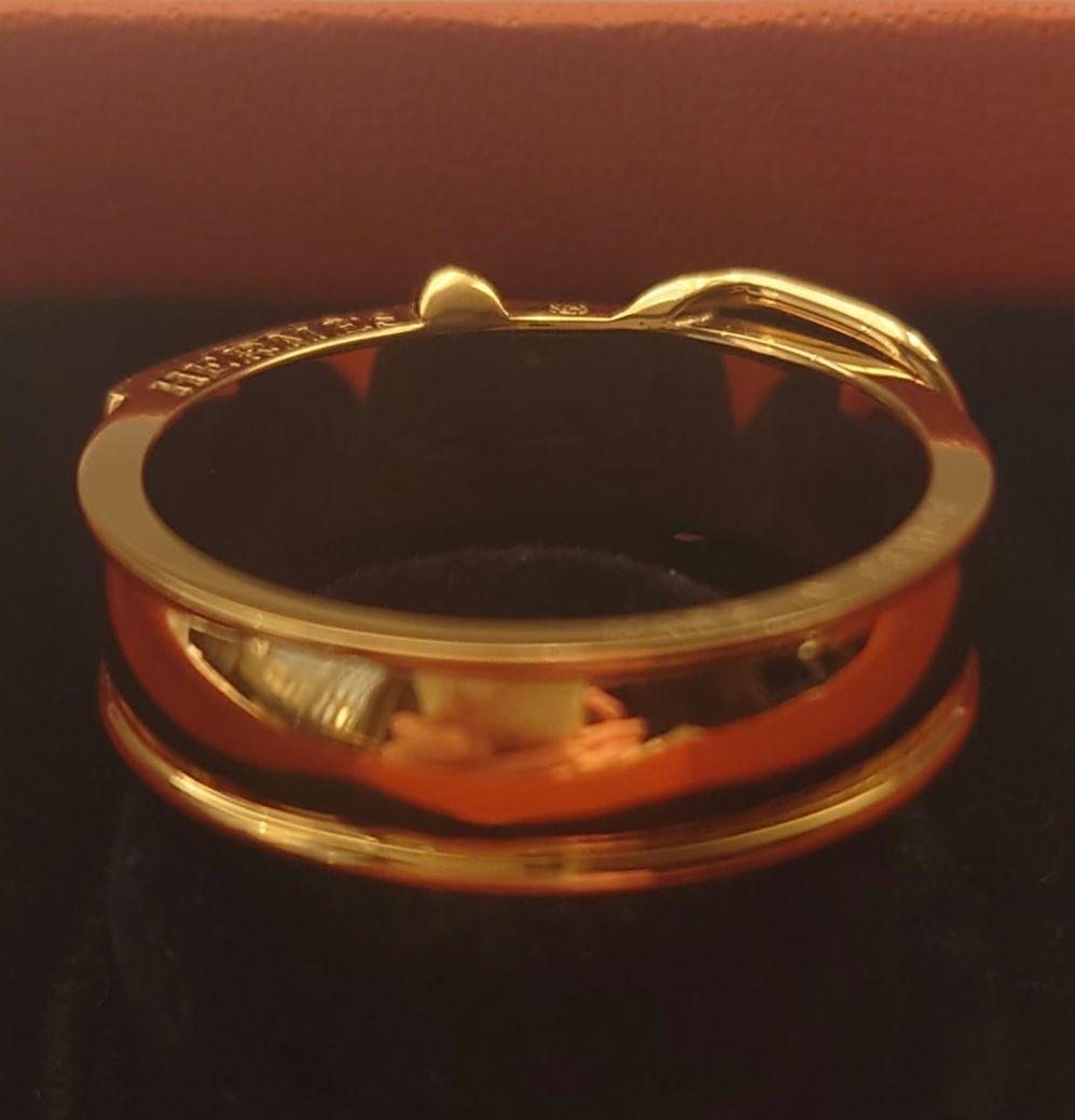 HERMES スカーフリング サンチュール エルメス 美品 箱つき