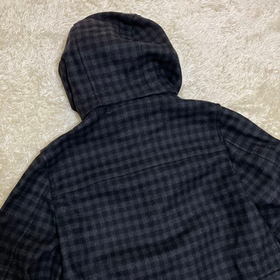 【お値引き中】GUCCI ダッフルコート ウール チェック柄 44
