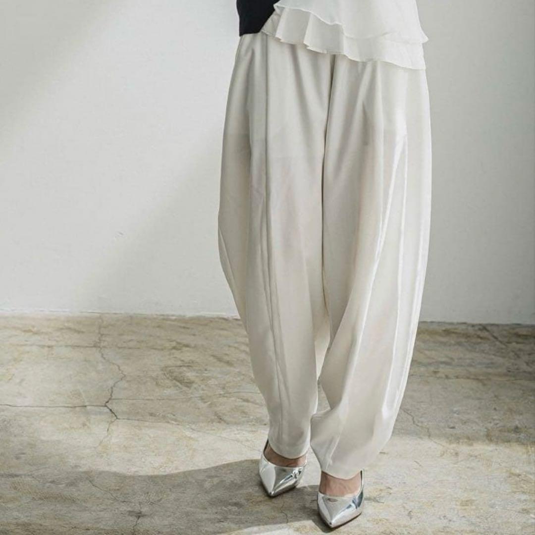 リグドット Lig. コクーンパンツ ホワイト - メルカリ