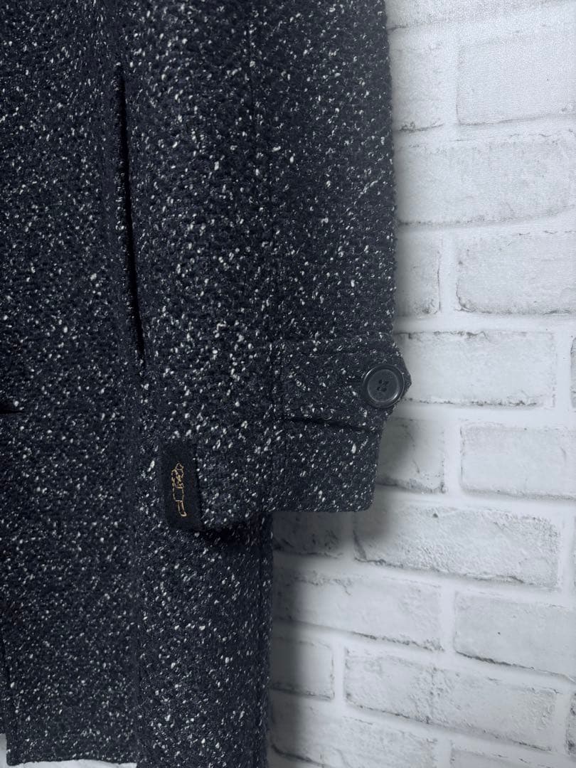 最終価格】定価12万 Paltò BARTOLOMEO ベルテッドコート 46