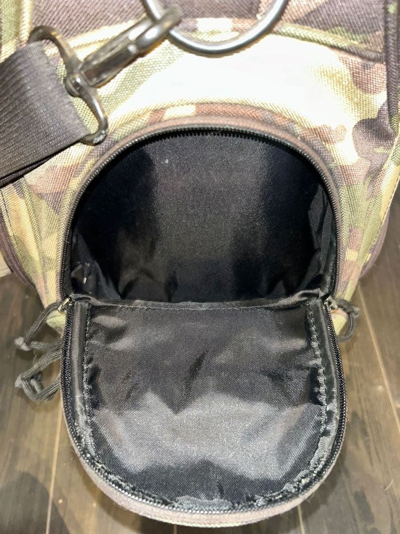 美品！　BRIEFING ブリーフィング　迷彩カモフラ　ゴルフバック　CR-5