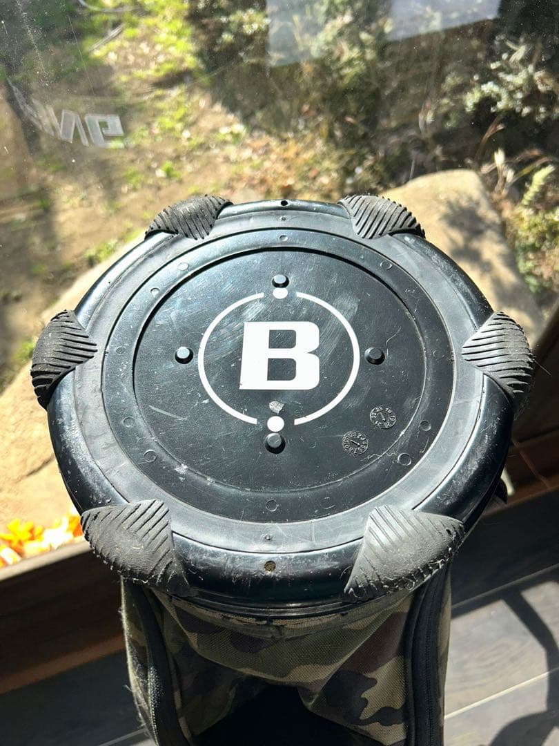 美品！　BRIEFING ブリーフィング　迷彩カモフラ　ゴルフバック　CR-5