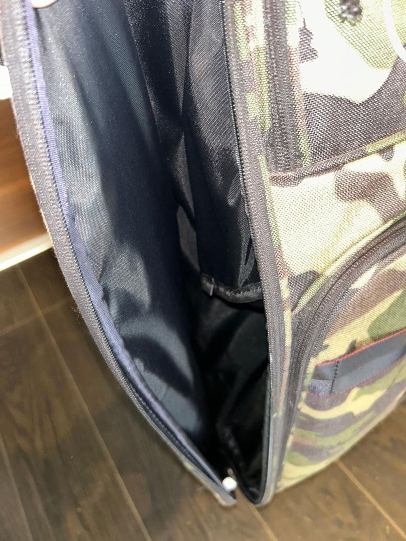 美品！　BRIEFING ブリーフィング　迷彩カモフラ　ゴルフバック　CR-5