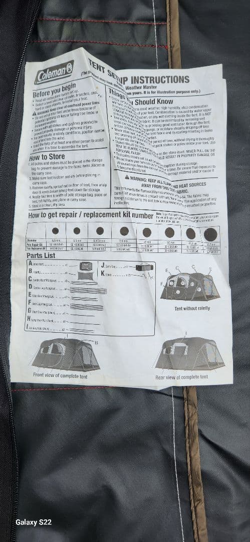 Coleman エリートウエザーマスターテント 6人用