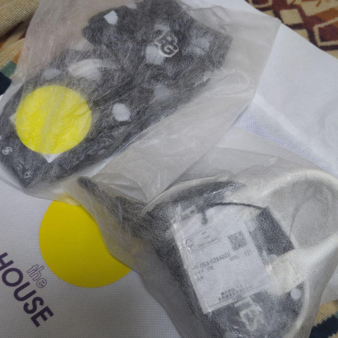 【新品未使用】PEARLY GATES　ドット柄　ソックス　ボールポーチ