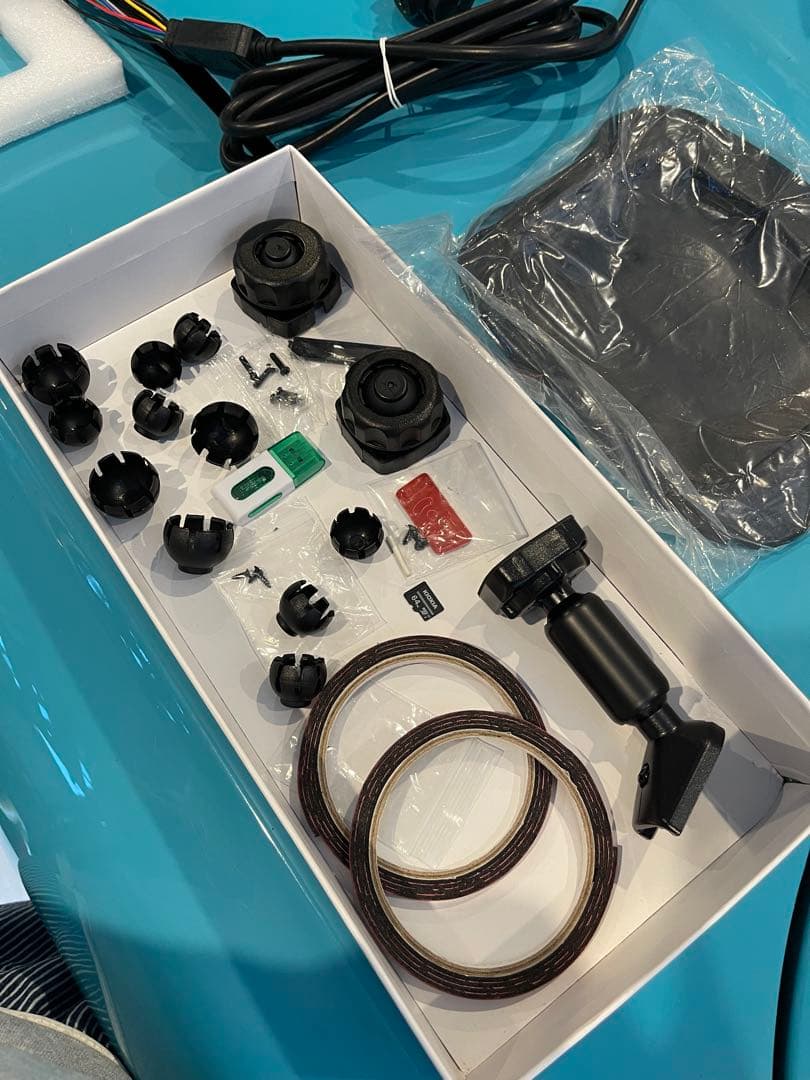 4カメラ ドライブレコーダー フロント + リア + サイドミラー (左右)