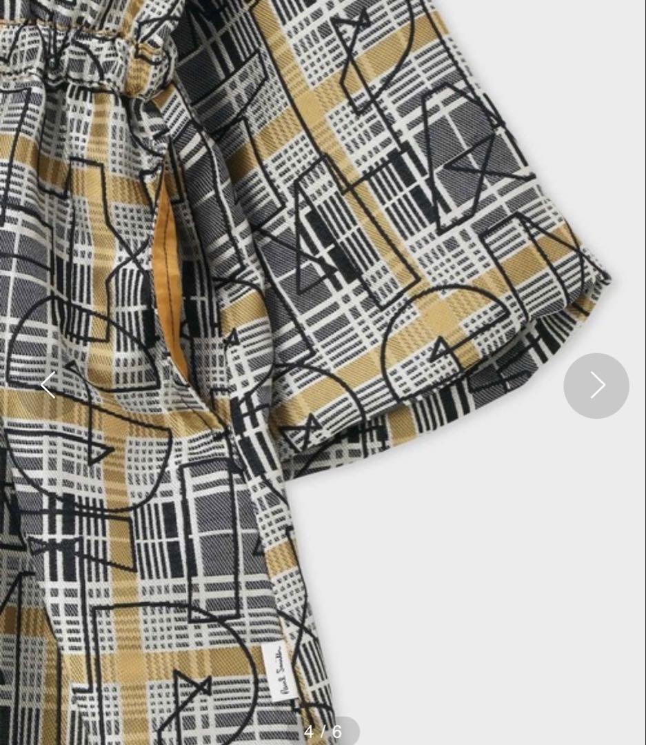 ポールスミスジュニア100cm ジャガード織2wayワンピース タグ付き