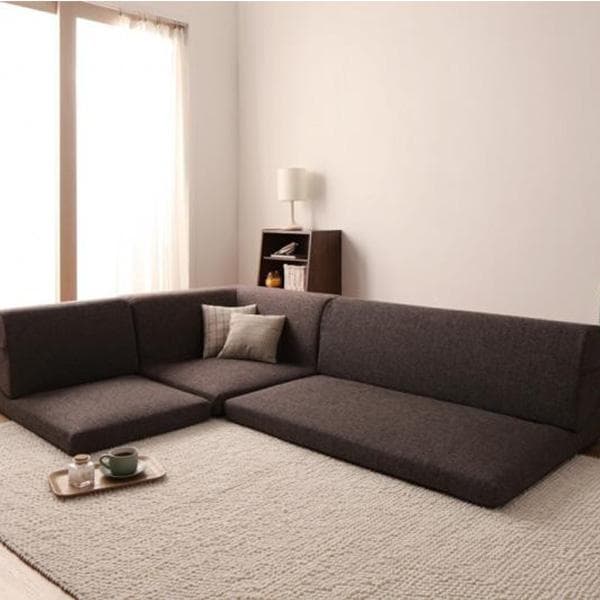 最安値！新品！送料込み！ ローソファー 3人掛け ソファーベット カウチ 14