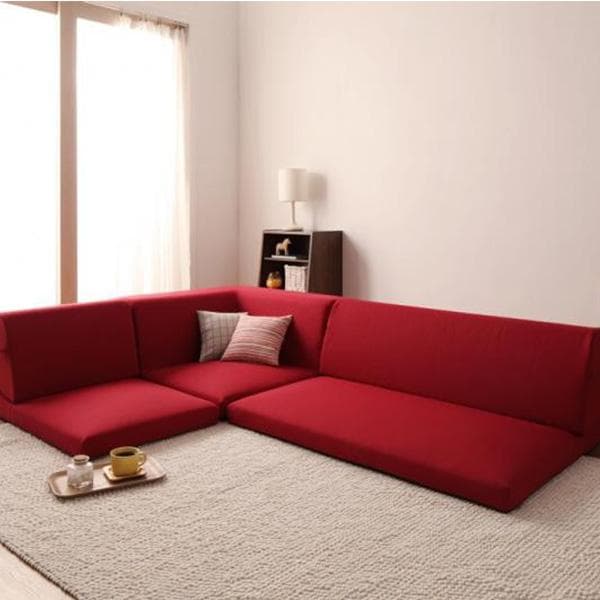 最安値！新品！送料込み！ ローソファー 3人掛け ソファーベット カウチ 14