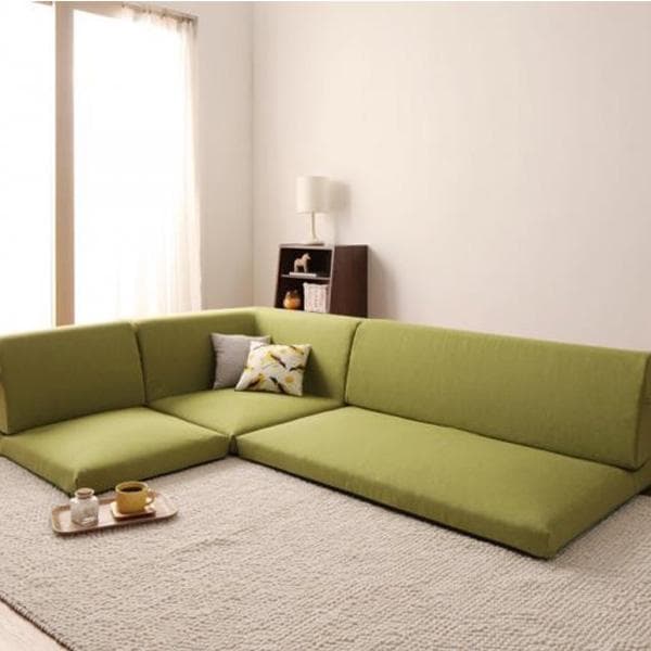 最安値！新品！送料込み！ ローソファー 3人掛け ソファーベット カウチ 14