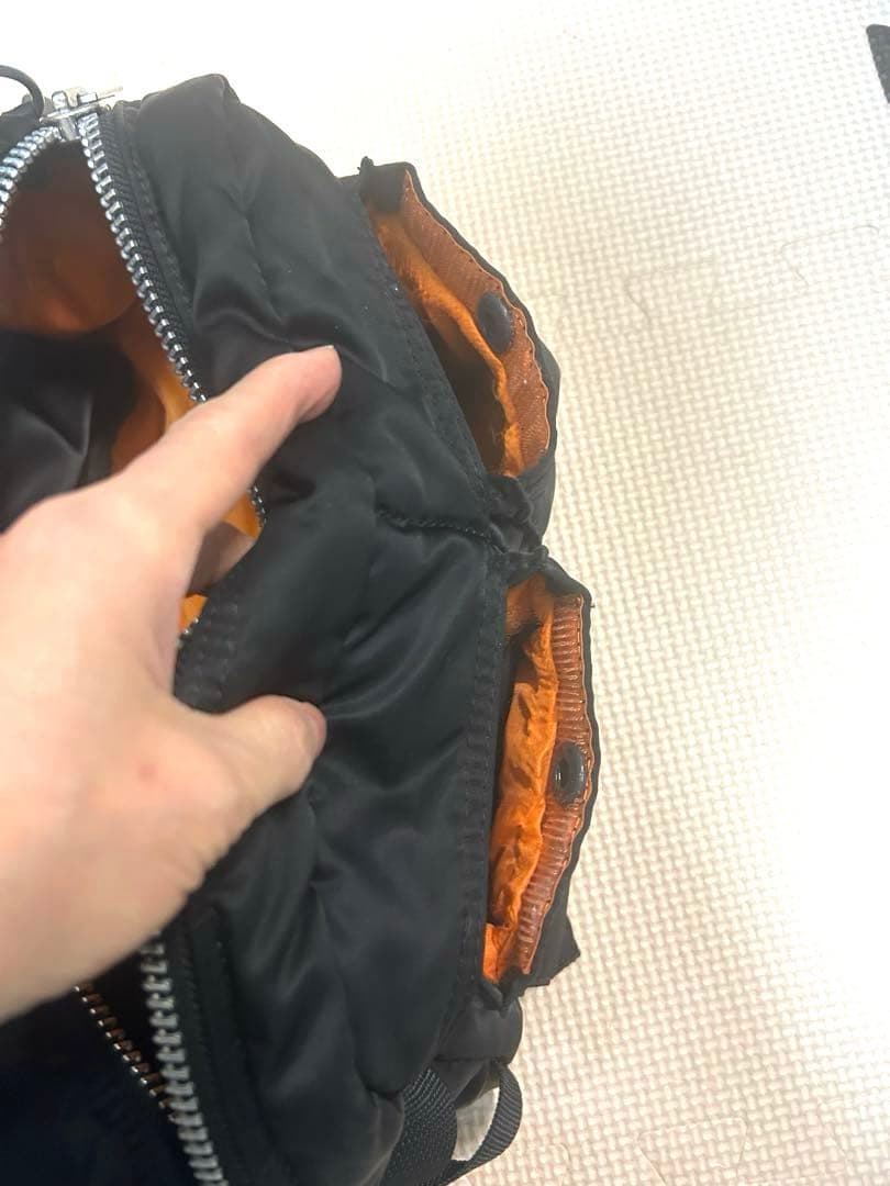 ポーター PORTER タンカー ボディバッグ ショルダーバッグ ナイロン 黒
