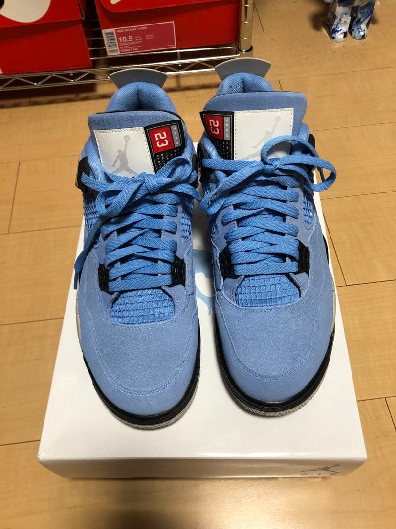 ジョーダン4 ユニバーシティブルー - メルカリ