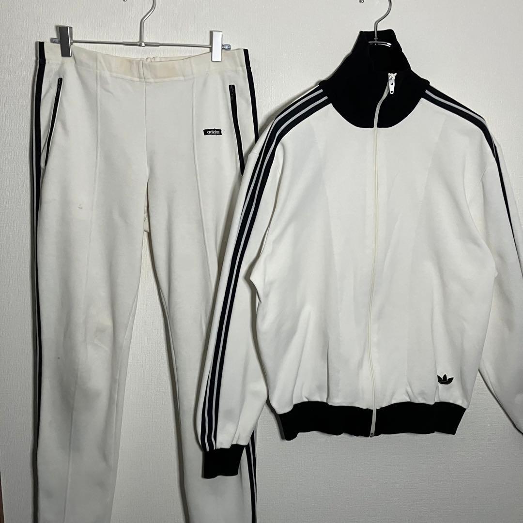 鈴*香様 【入手困難 70s 80s adidas セットアップ デサント 西ド