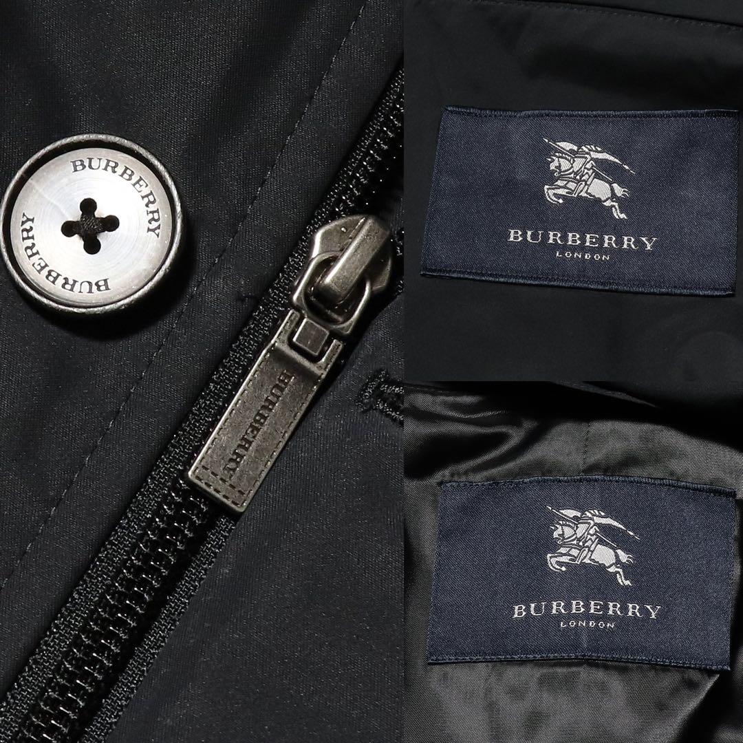 L☆BURBERRY☆ライナー付き ロングコート☆撥水☆ノバチェック☆ブラック