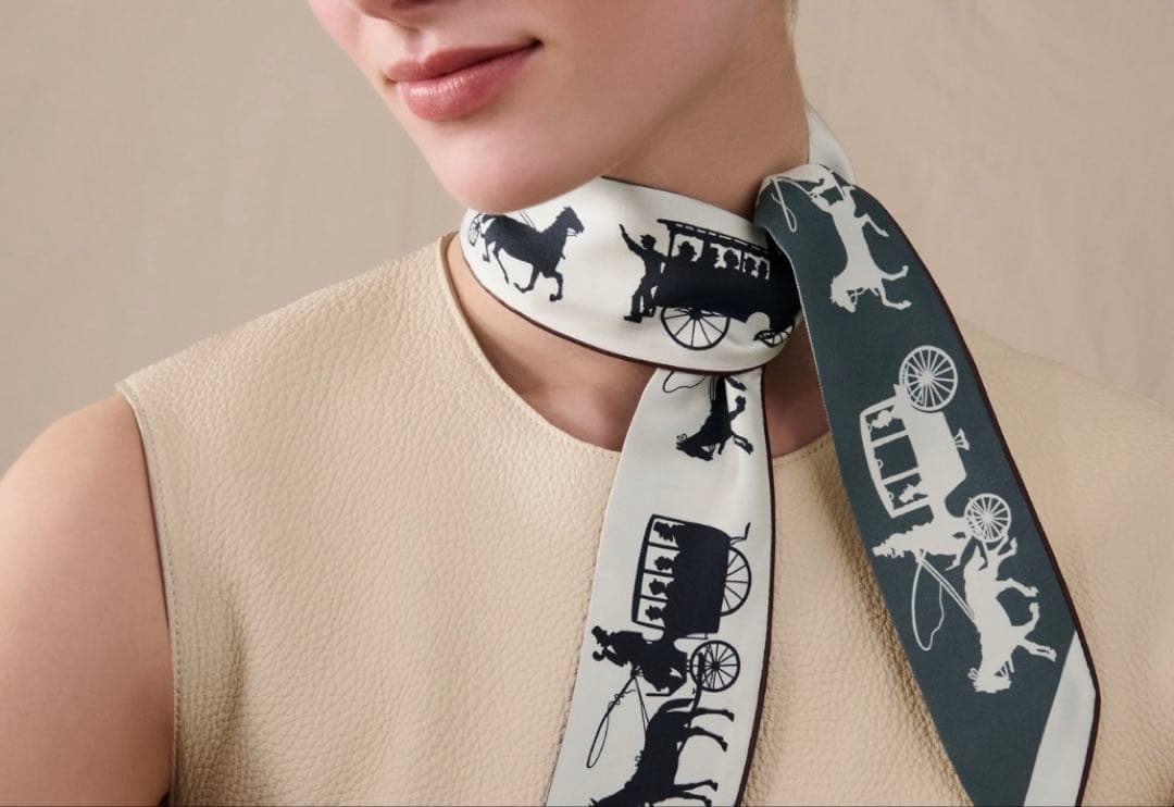 エルメス　ツイリー　車輪でめぐるパリ・ドゥ・トゥジュール　新品未使用