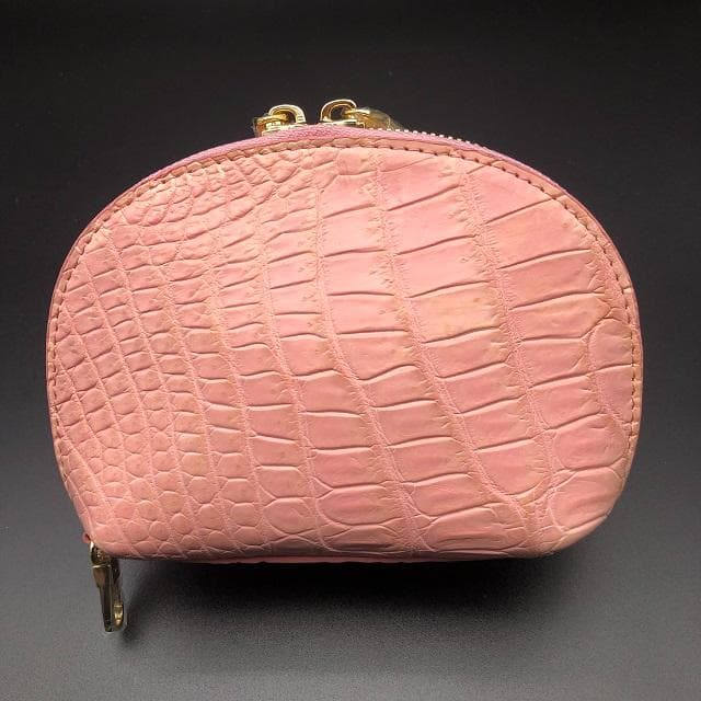フォロー割適用　本物クロコ・腹革　シャム　クロコダイル商品　２点セット