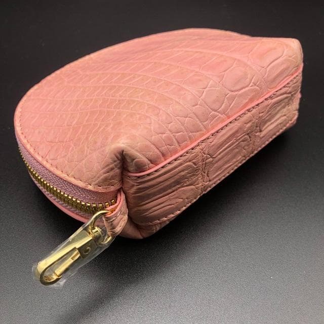 フォロー割適用　本物クロコ・腹革　シャム　クロコダイル商品　２点セット