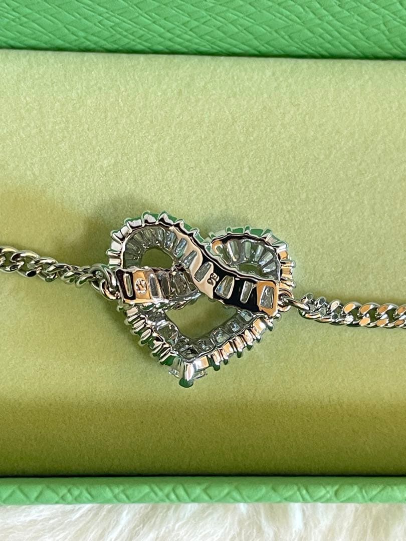 SWAROVSKI matrix ブレスレット ハート