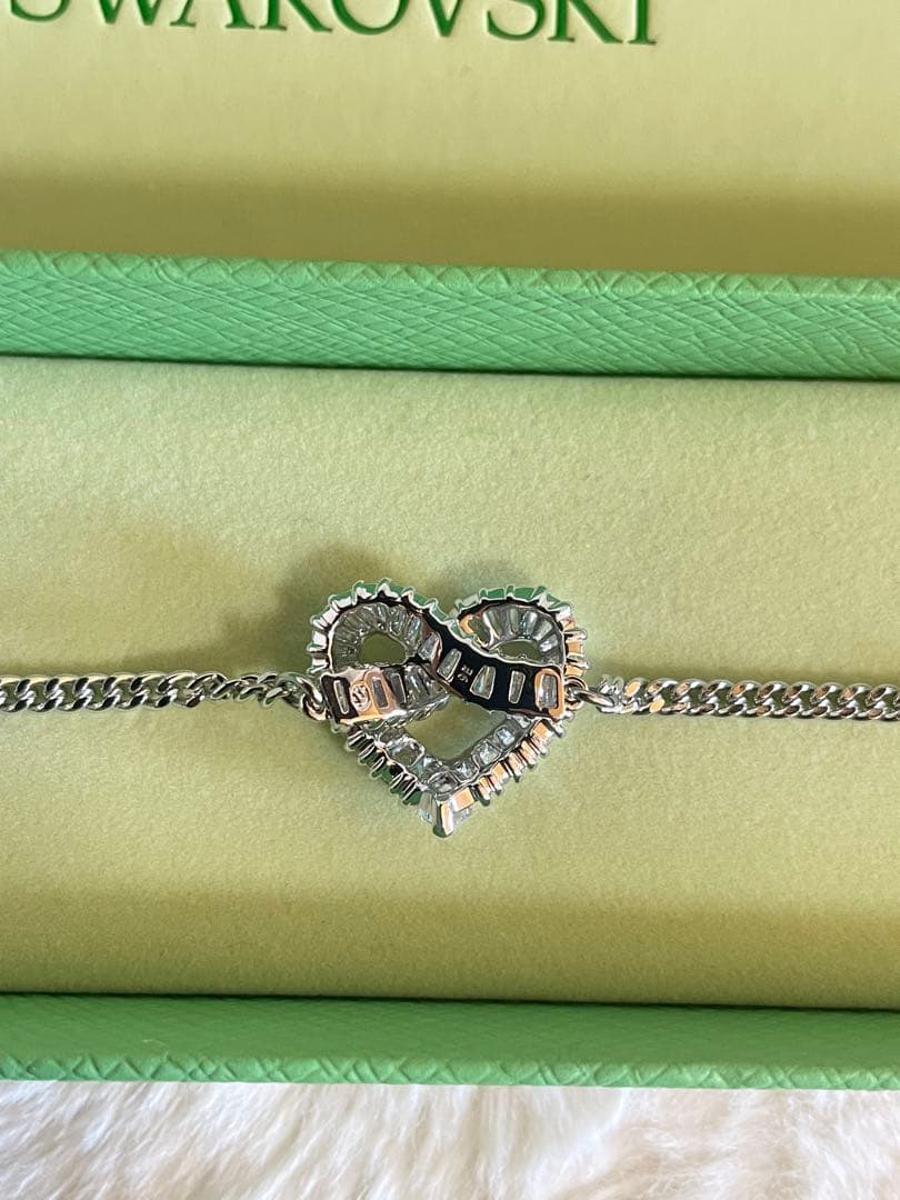 SWAROVSKI matrix ブレスレット ハート