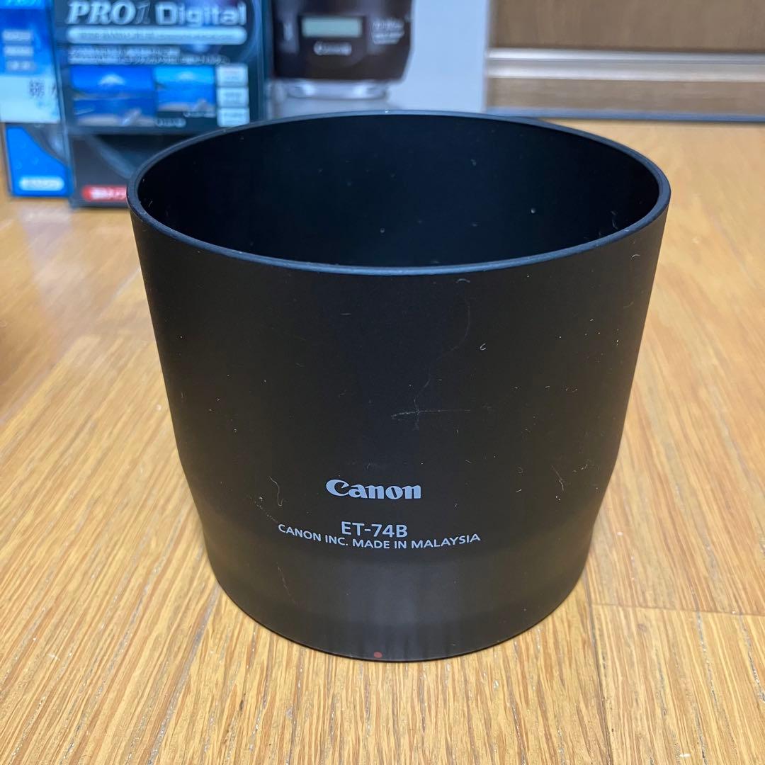 canon ef70-300mm f4-5.6 is ii usm フード付