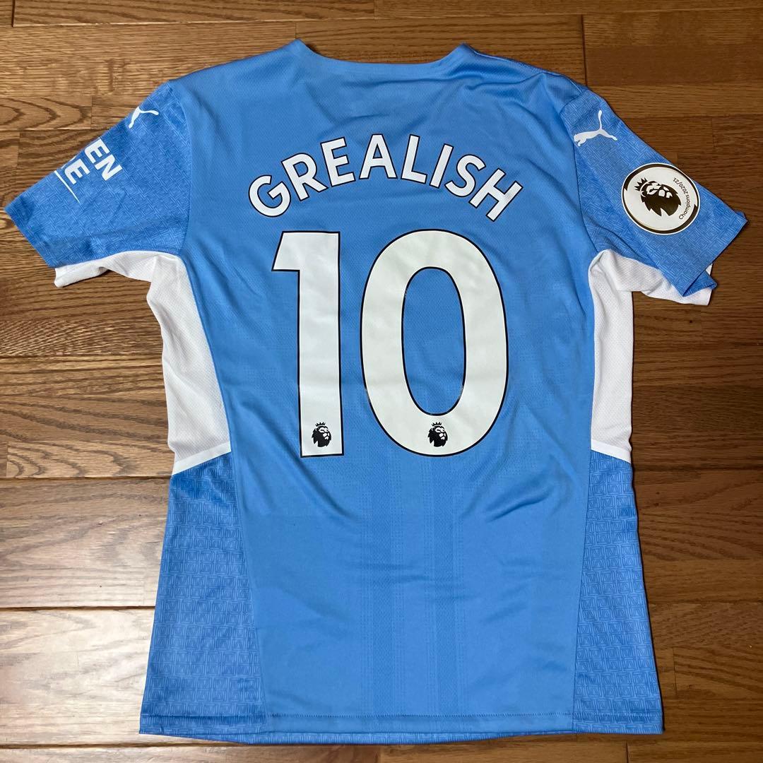 【極美品/正規品】マンチェスター・シティ グリーリッシュ ユニフォーム