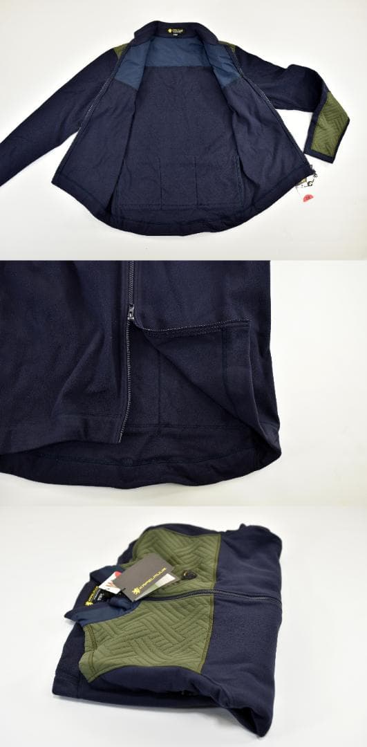 KAPELMUUR エシカル フリース ジャケット size:L ネイビー - メルカリ