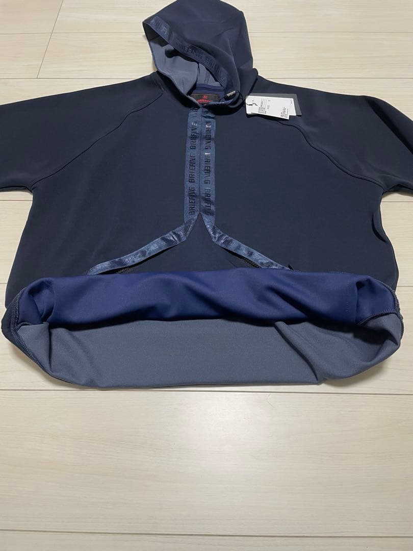 【新品】CE LOGO TAPE HOODIE RELAXED FIT ネイビー