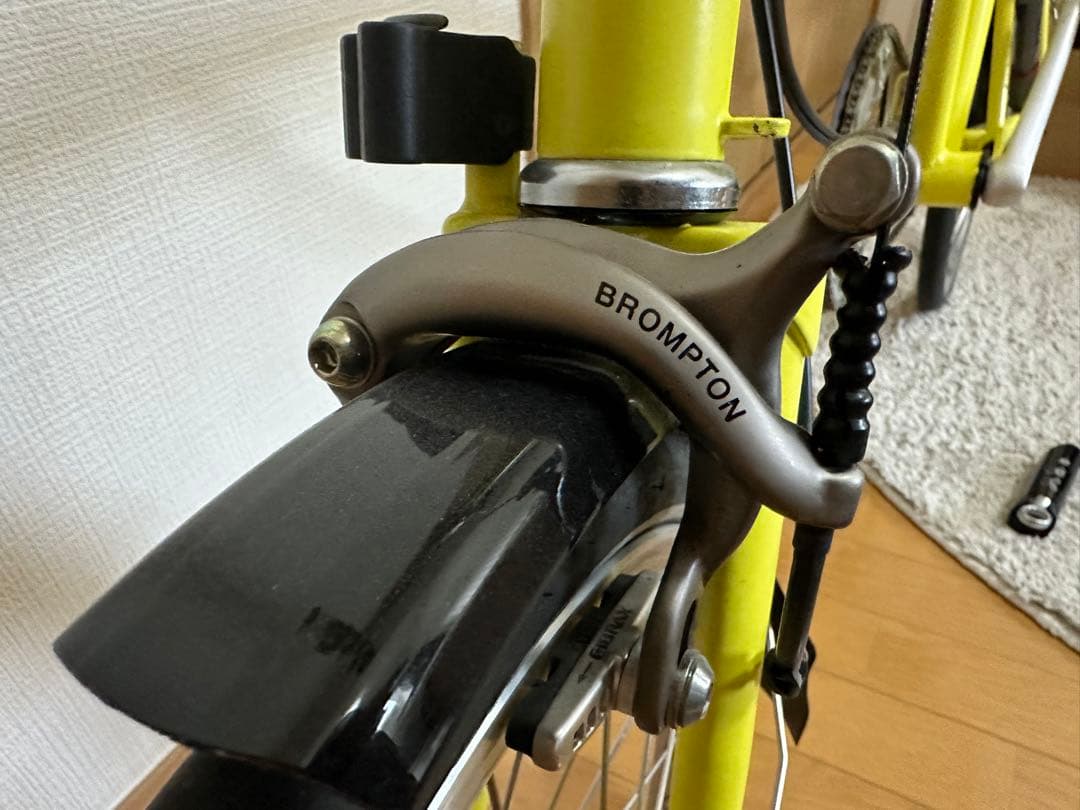 ブロンプトン　S3L イエロー　購入時より室内保管のみ