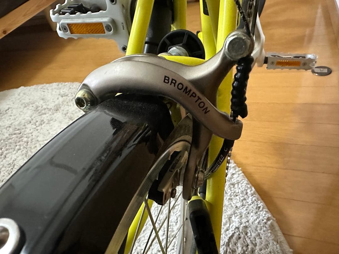 ブロンプトン　S3L イエロー　購入時より室内保管のみ
