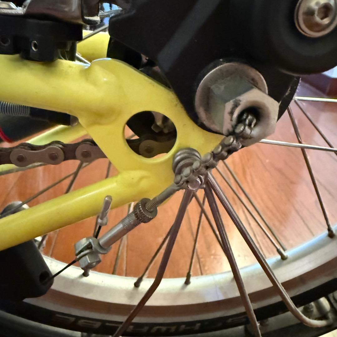 ブロンプトン　S3L イエロー　購入時より室内保管のみ