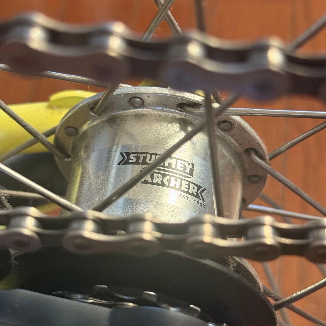 ブロンプトン　S3L イエロー　購入時より室内保管のみ