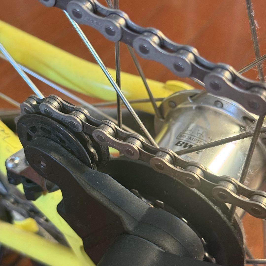 ブロンプトン　S3L イエロー　購入時より室内保管のみ