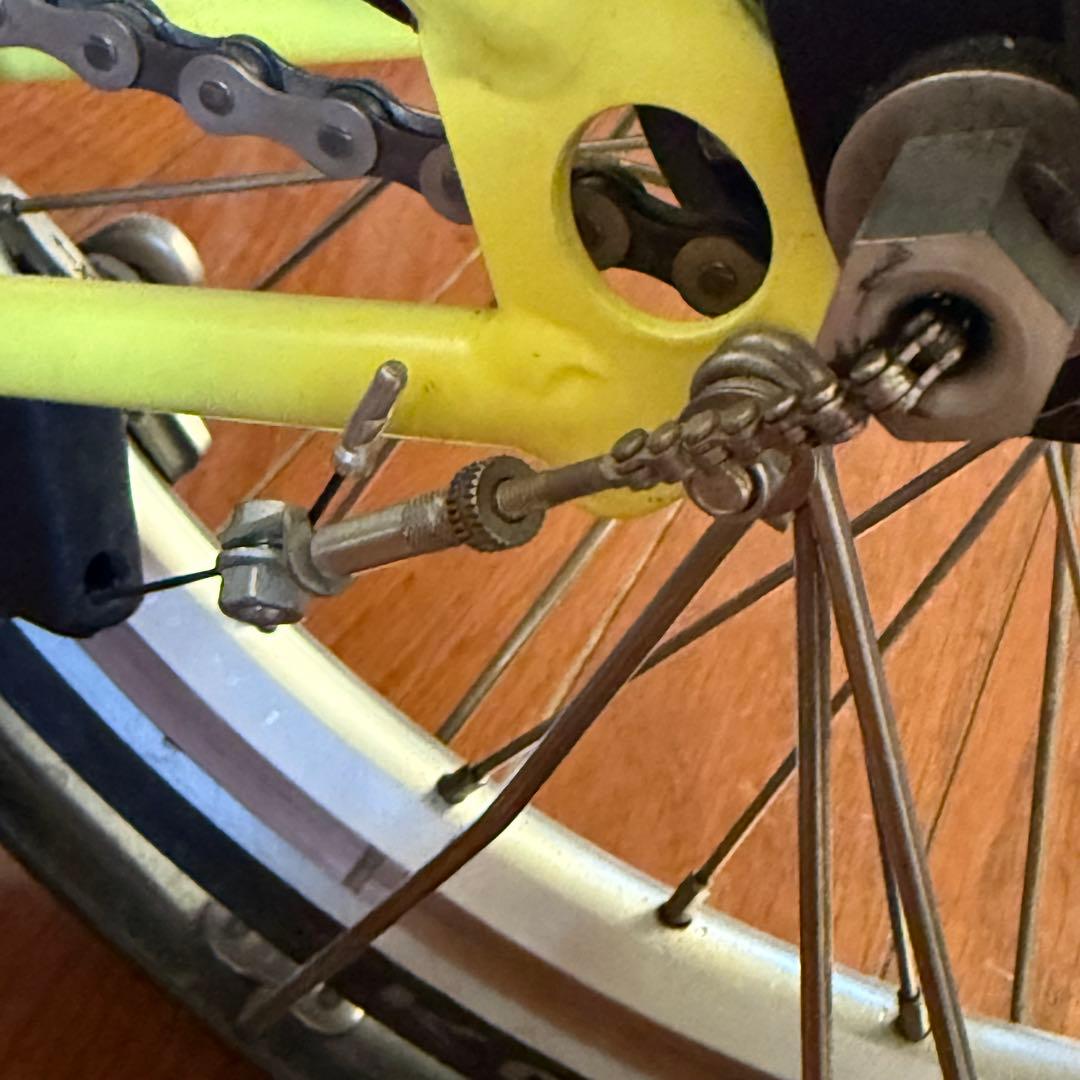 ブロンプトン　S3L イエロー　購入時より室内保管のみ