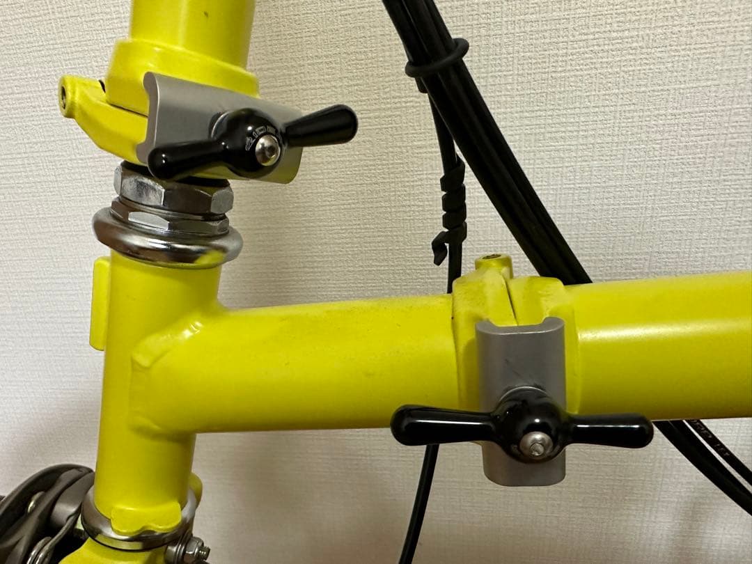 ブロンプトン　S3L イエロー　購入時より室内保管のみ