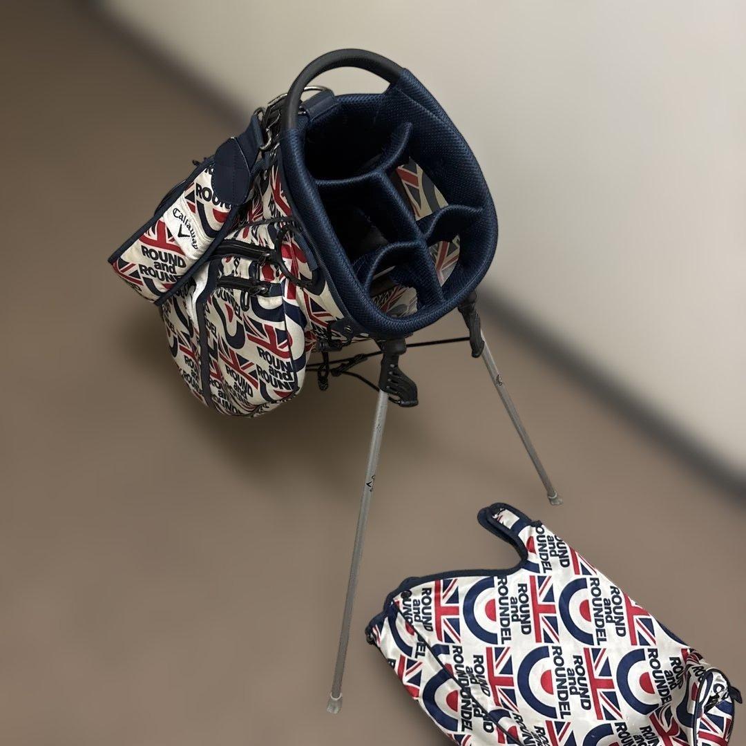 キャロウェイ スタンド式 キャディバッグ ROUND and ROUNDEL