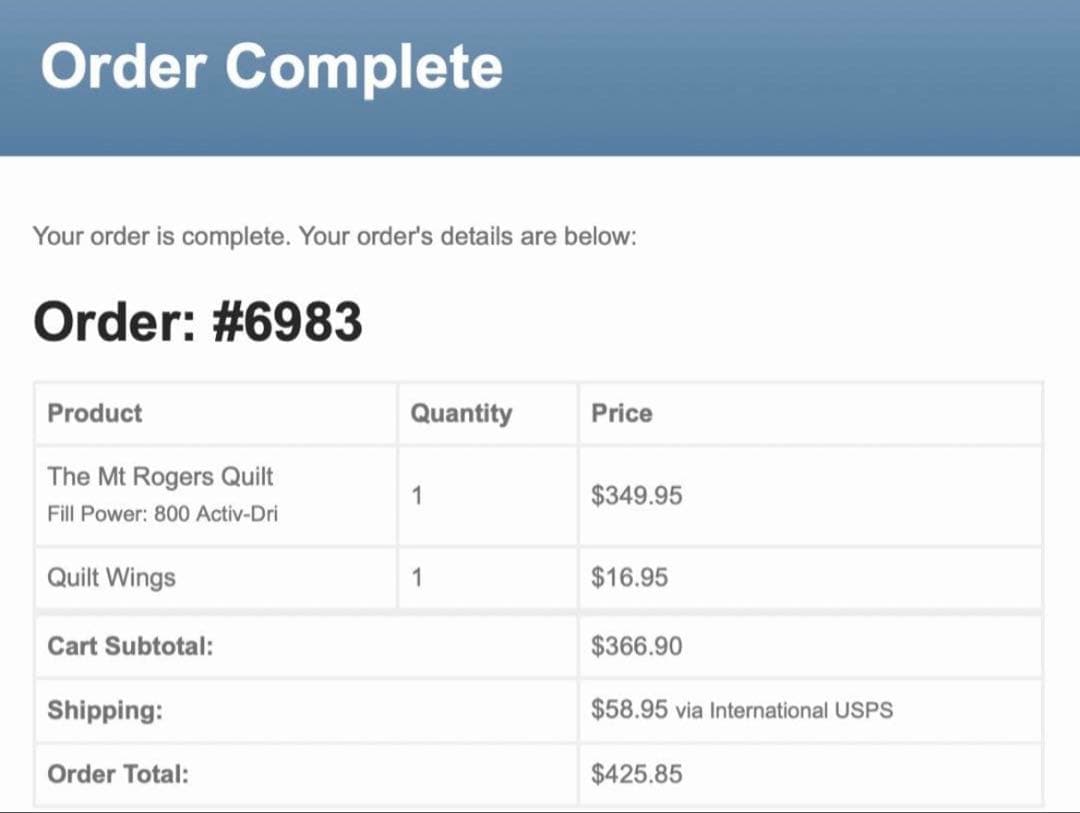 Jacks R Better  The Mt Rogers Quilt