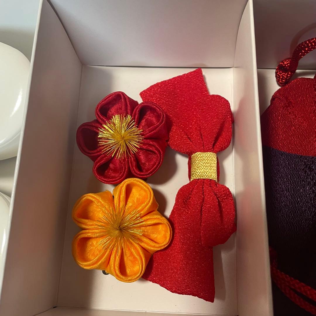 京都瑠璃雛菊 七五三 着物